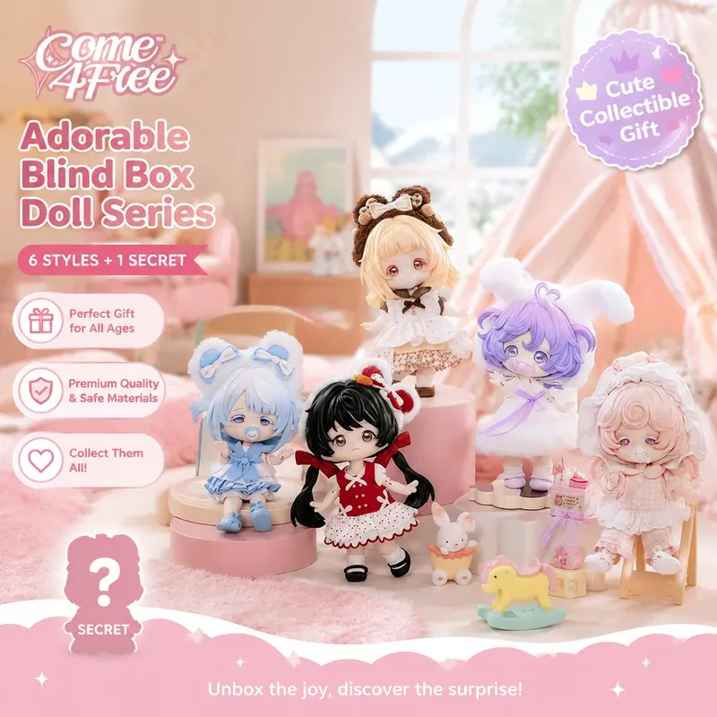 Collectible & Vintage Dolls For Halloween - Come4free Blind Box Series Bjd Poppenkleding