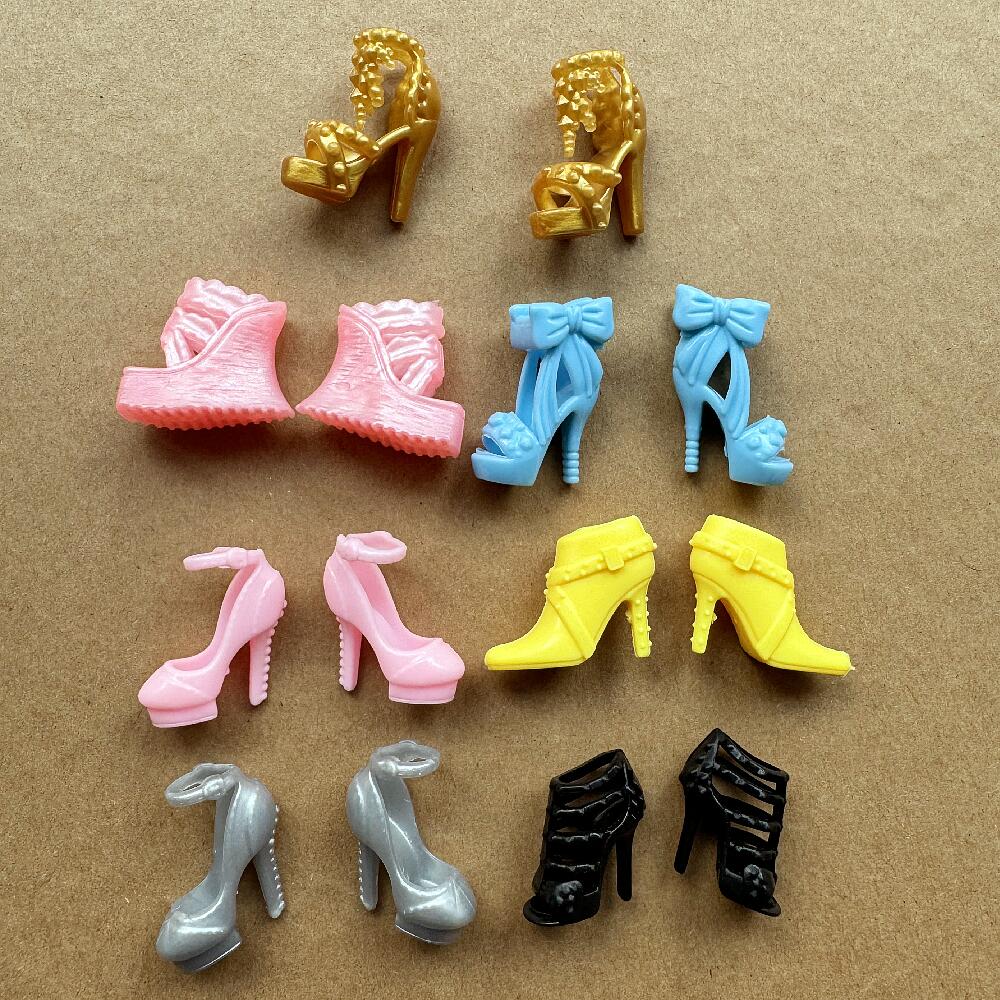 Vintage Collectible Barbies - 1/6 Schaal Vintage Hoge Hakken Mode