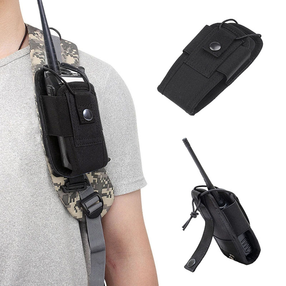 Cassette Walkman Belt - Tactische Walkie-Talkie Tas Radio Case Intercom