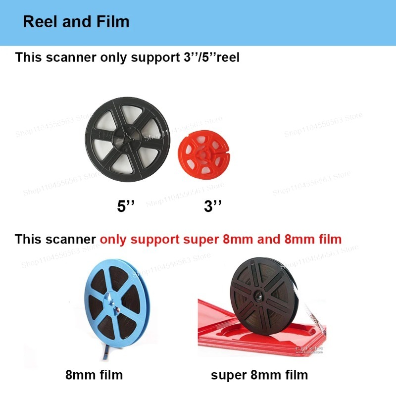 Winait Super 8/8mm Digitale Ro - Super 8 Film Reel recensie en prijs