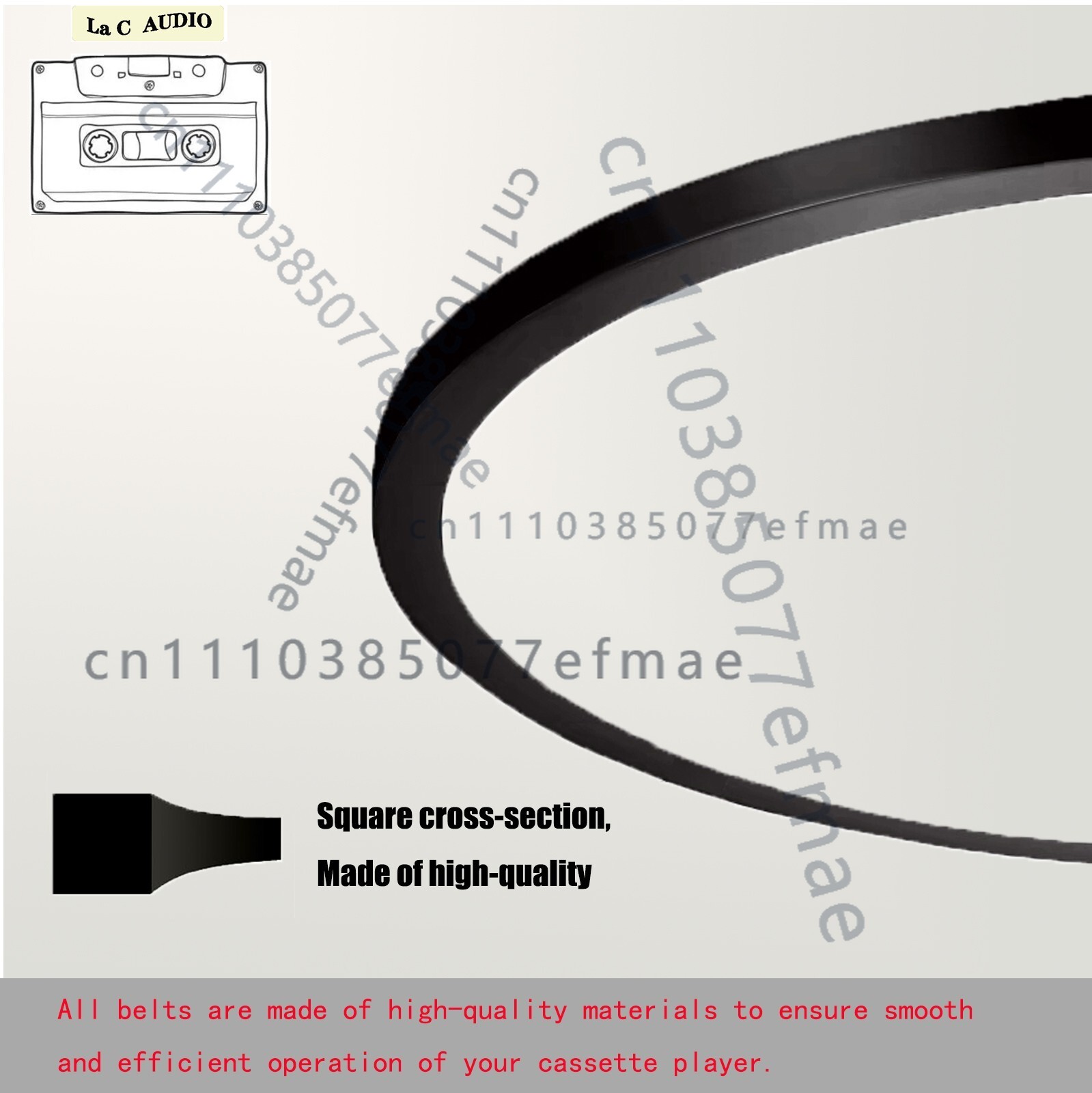 Riem voor Panasonic RQ-SW44V R - Cassette Walkman Belt recensie en prijs
