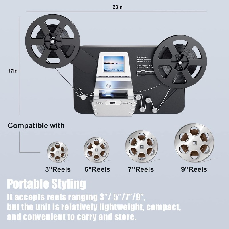 8mm & Super 8 film-naar-digita - Super 8 Film Reel recensie en prijs