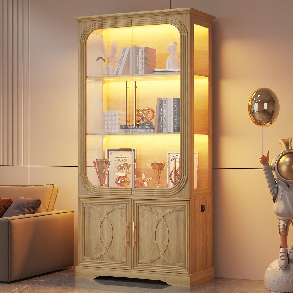 Vitrinekast met glazen deuren  - Collectible & Vintage Dolls For Halloween recensie en prijs
