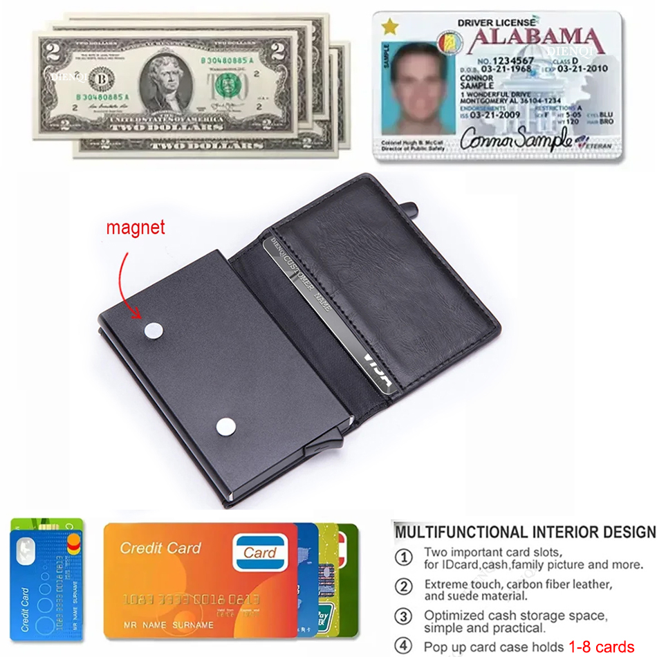 RFID-blokkerende kaartportemon - Vintage Collectible Cards recensie en prijs