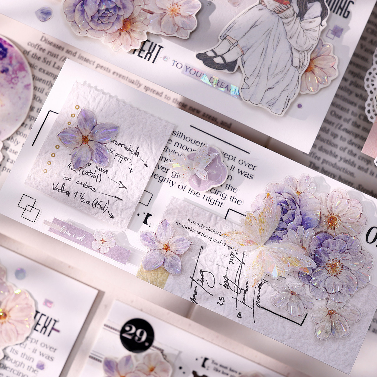 XiaoBaiJia Studio Vintage Pale - Vintage Collectible Cards recensie en prijs