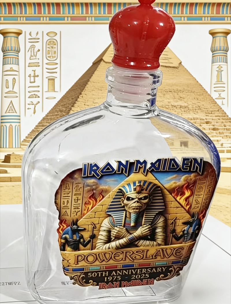 Vintage rockthema mummie-sculp - Vintage Collectible Bottles recensie en prijs