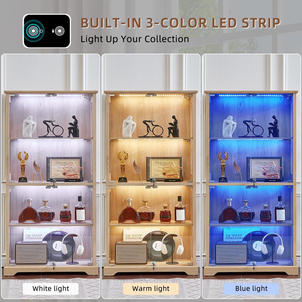 Boerderijstijl glazen vitrinek - Collectible & Vintage Dolls For Halloween recensie en prijs