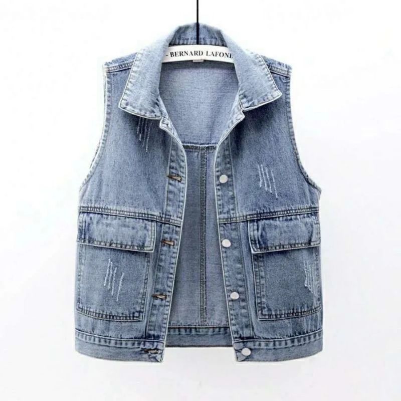 Denim Gerafelde Vintage Mouwlo - Vintage Collectible Buttons recensie en prijs