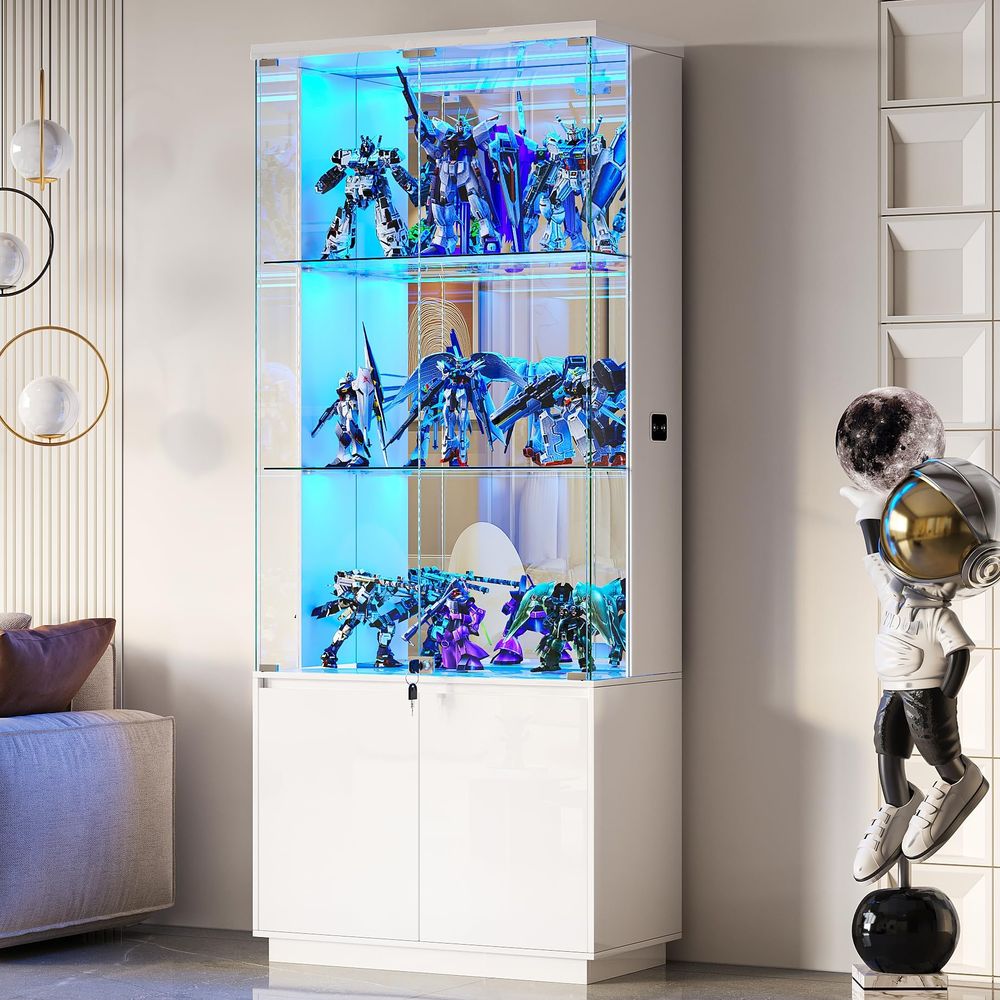 71 cm hoge vitrinekast met gla - Collectible & Vintage Dolls For Halloween recensie en prijs